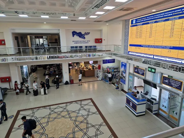 Железнодорожный вокзал Бухара