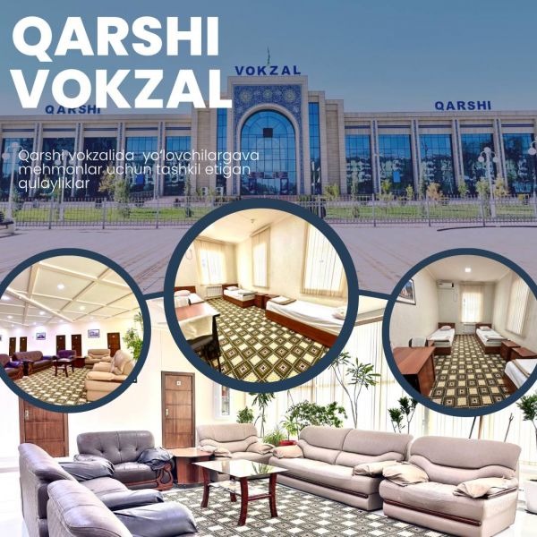 REST ROOMS ORGANIZED AT KARSHI STATION